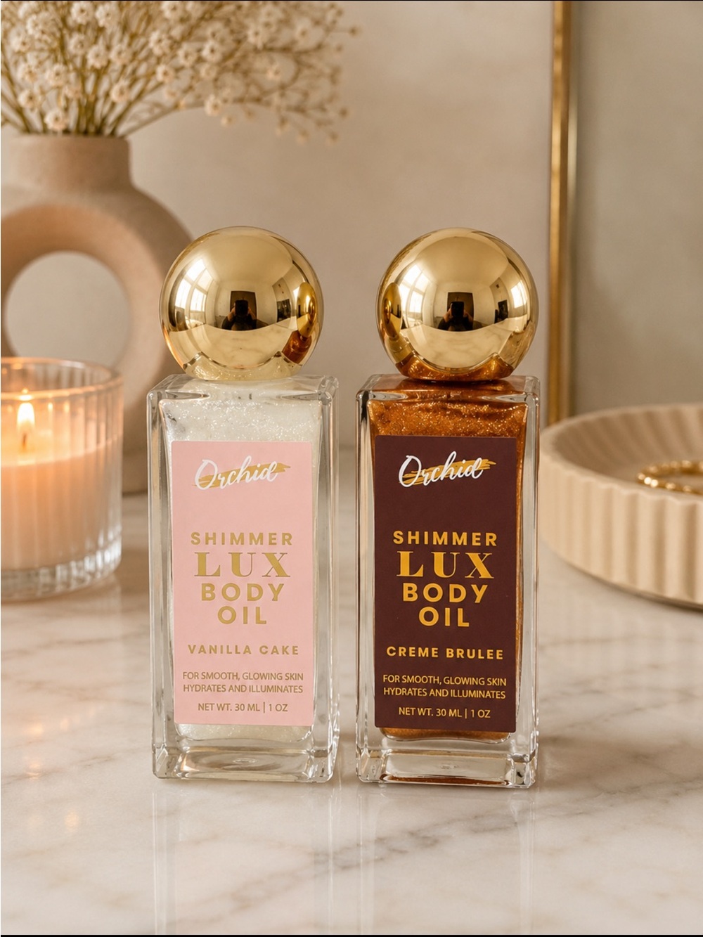 Orchid Shimmer Lux Body Oil Bundle